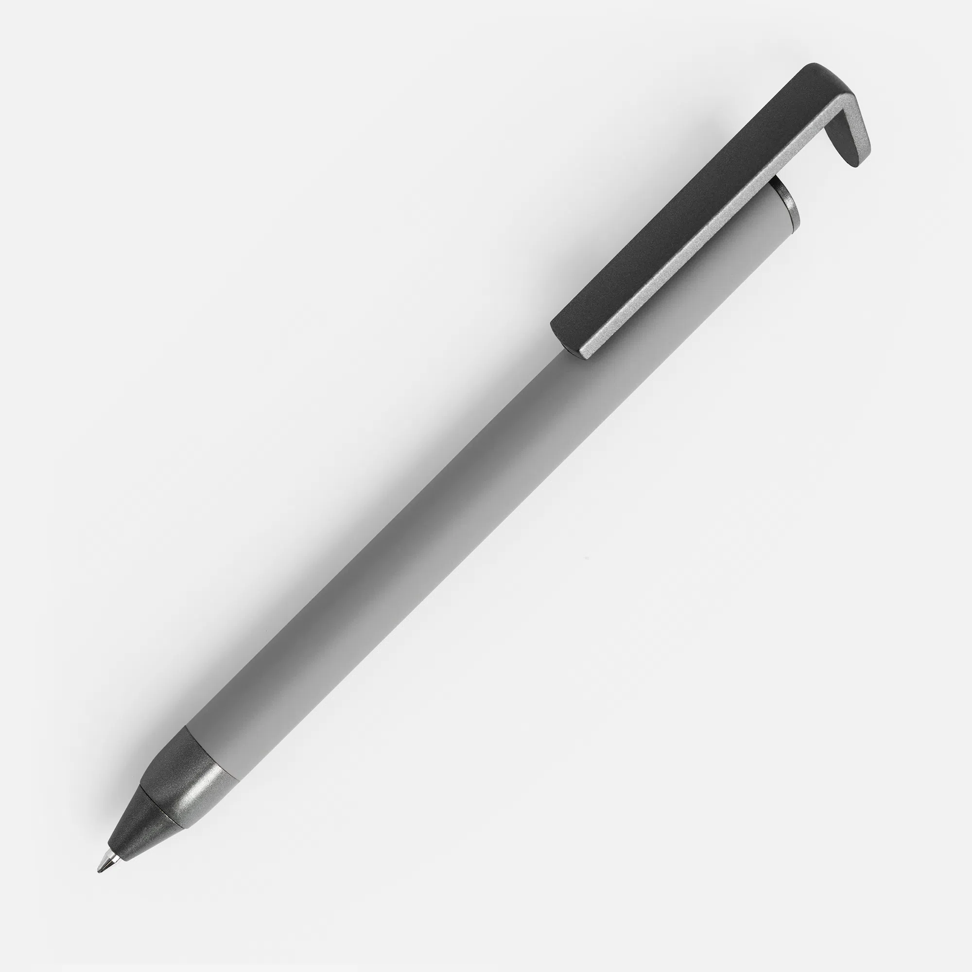 Ручка шариковая Standic с подставкой для телефона под нанесение