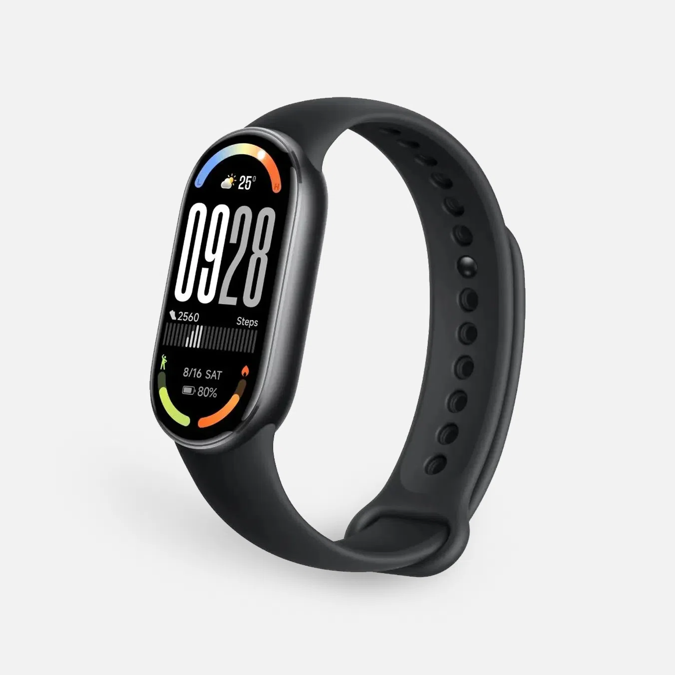Фитнес-браслет Xiaomi Smart Band 10, черный под нанесение