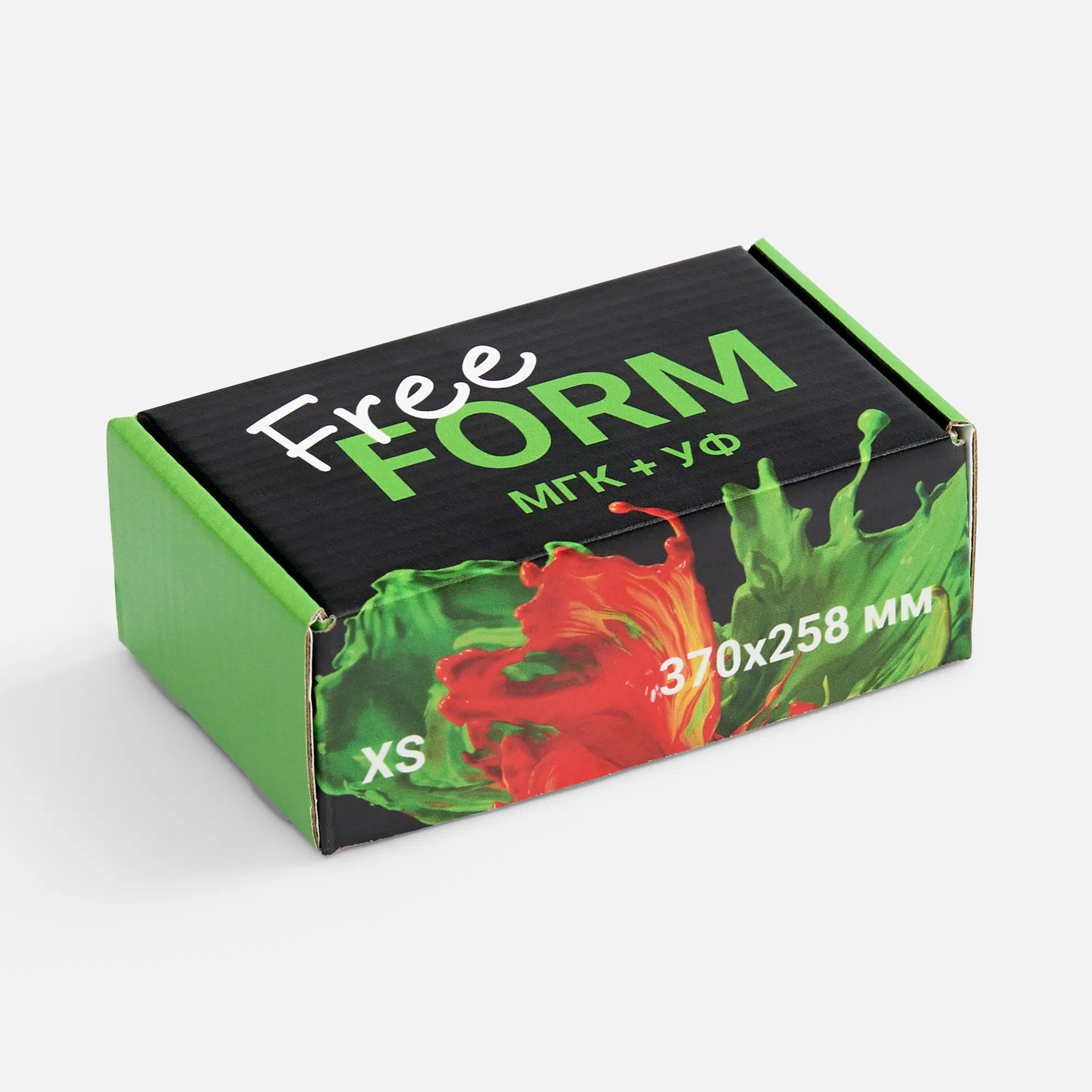 Коробка Freeform с печатью на заказ, размер XS под нанесение